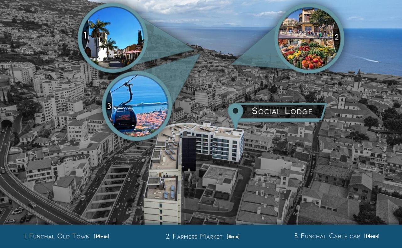 Social Lodge - Centro Do Funchal المظهر الخارجي الصورة